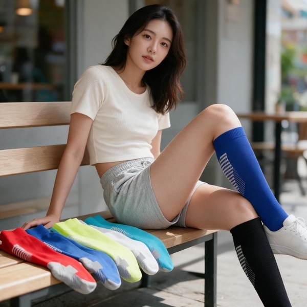 스포츠 롱양말 미끄럼방지 삭스 러닝 조깅 런닝 등산 트레킹 운동 트레이닝 양말