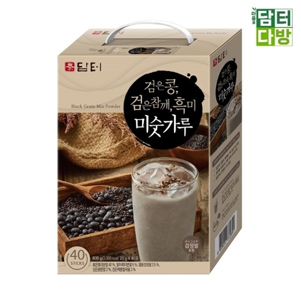 () 담터 검은콩 검은참깨 흑미 미숫가루 40스틱