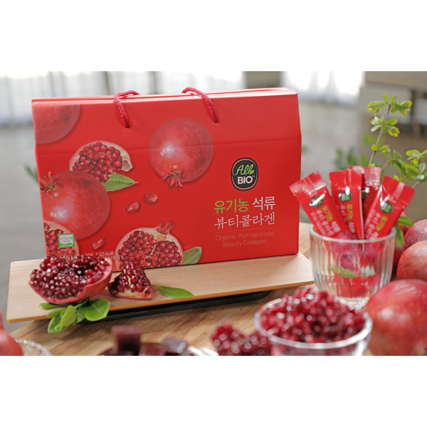 [일시불 1만원 할인]올바이오  유기농 석류 뷰티콜라겐 120포