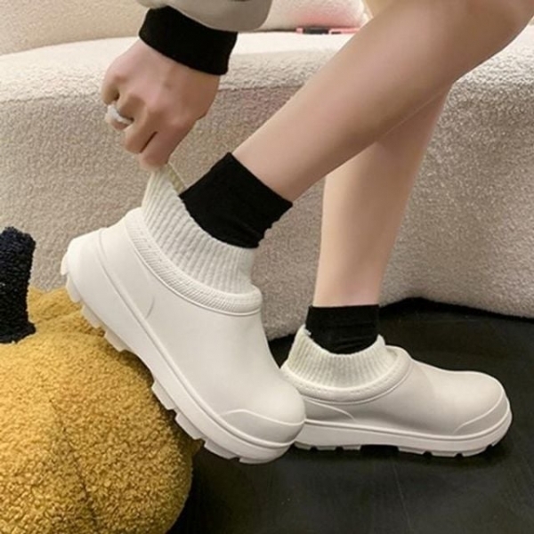앵클 삭스 털안감 경량 방한화 VA 스트릿패션 겨울 커플 신발 템 푹신한