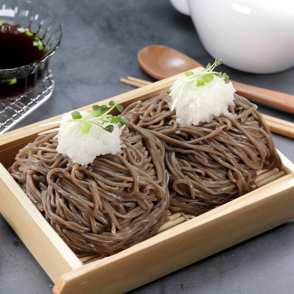 [소소락] 생면 메밀소바 12인분 세트. 간장/비빔소스 반반