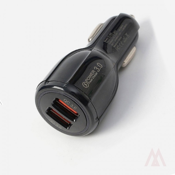 ( )차량용 듀얼포트 고속충전 시거잭 차충전기 USB 자동차