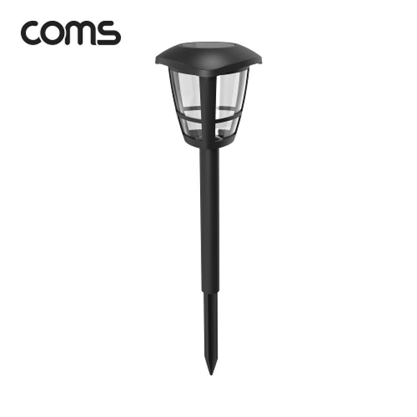 Coms 태양광 LED 정원등  육천K 백색 조명