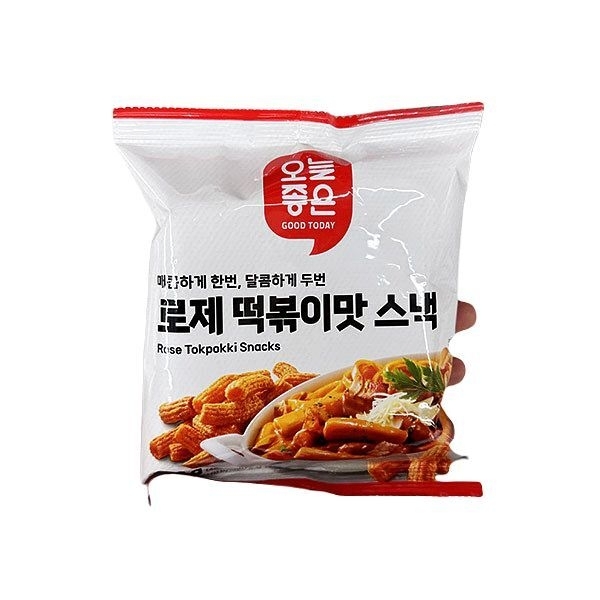 오늘좋은 로제 떡볶이맛 스낵 90g x 3개