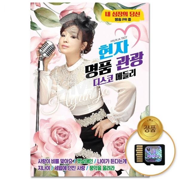 [더지엠]SD카드 현자 명품관광 디스코메들리 80곡