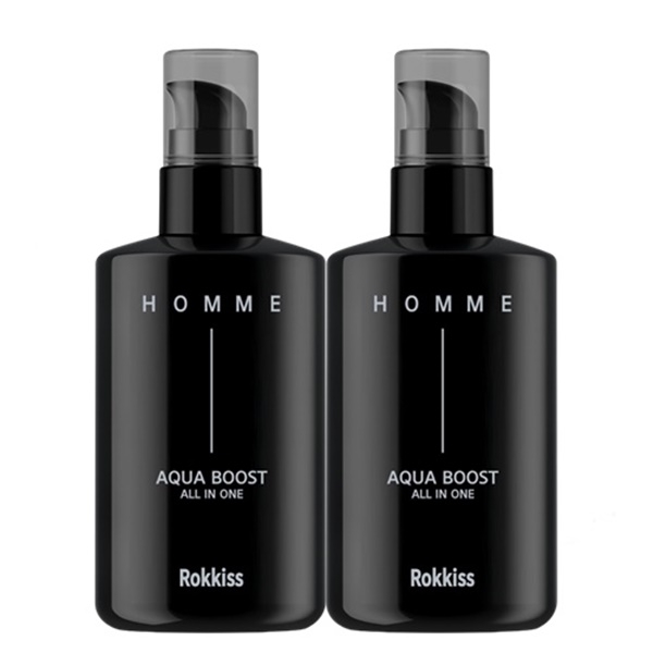 [록키스] 아쿠아 부스트 옴므 올인원 200ml, 2개