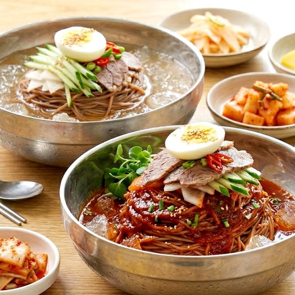 [10인세트] 화평동 명물 세숫대야 왕냉면 10인반반 (물5인+비빔5인)
