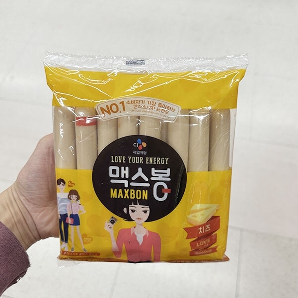 씨제이제일제당 맥스봉 치즈 525g