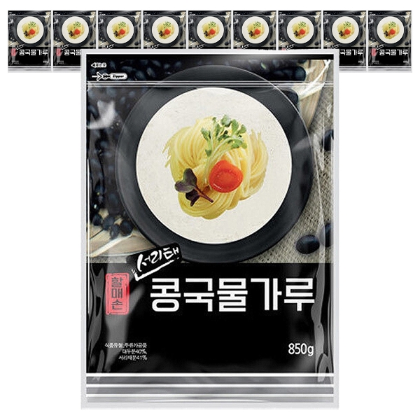 할매손 서리태 콩국물가루 850g x 10개 콩국수용