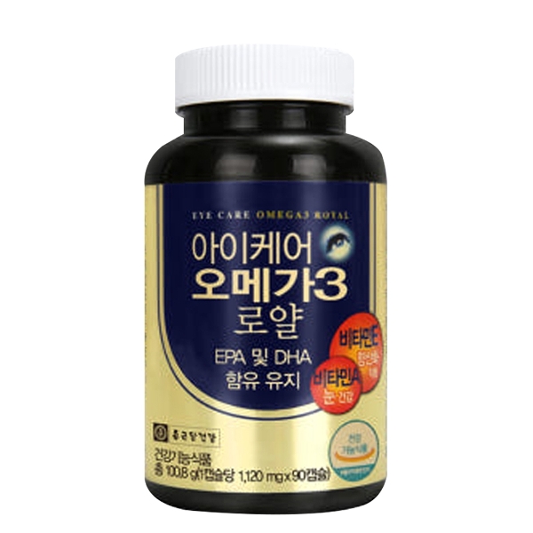 종근당건강 아이케어 오메가3 로얄 90정 1개