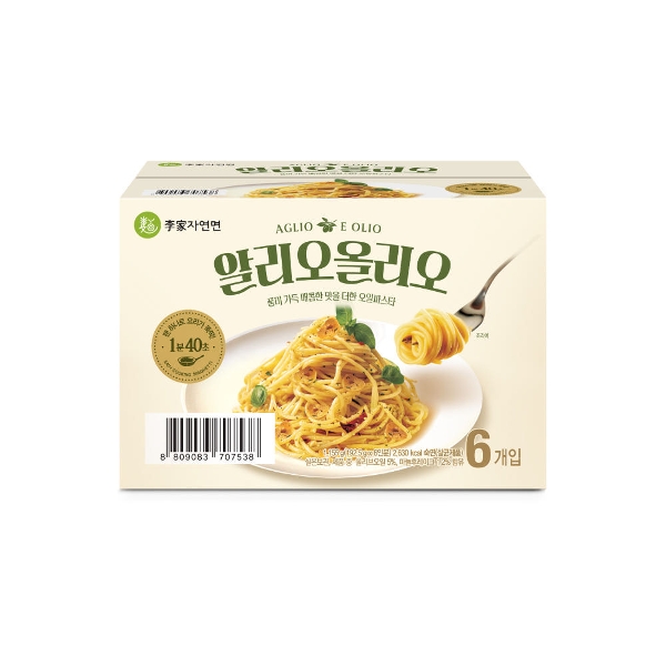 [이가자연면] 알리오올리오 6개입