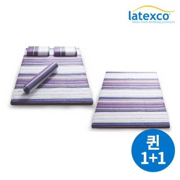 [퀸 1+1] 벨기에 LATEXCO 라텍스 토퍼매트리스