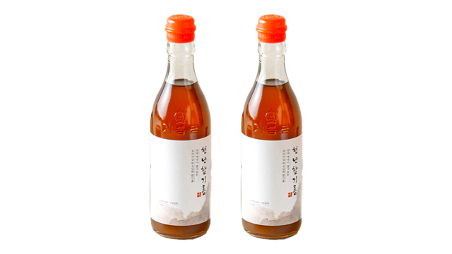 [전라도 청년] 저온압착 통참깨 천년참기름 350ml*2