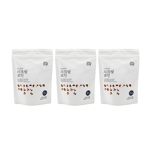 빅마마 이혜정의 아주 편안한 시크릿코인 4g x 20알 x 3팩 /An