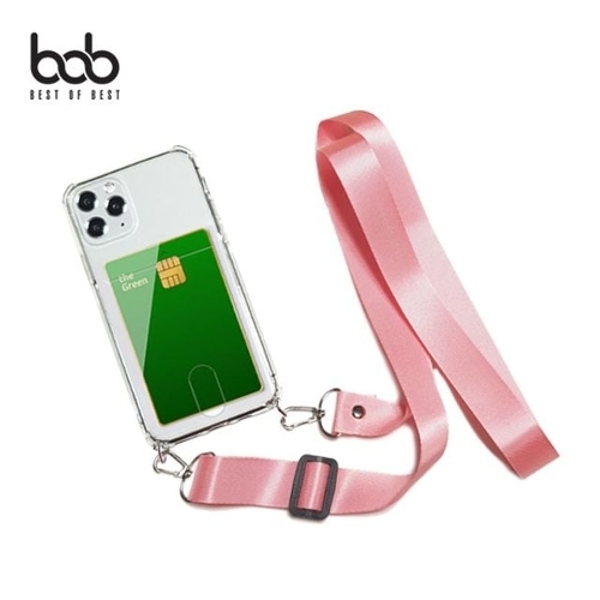 bob 밴디 카드업 트래블러 숄더 스트랩 아이폰 케이스