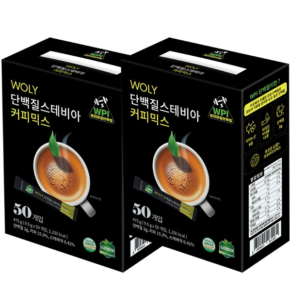 이레 욜리 단백질 커피믹스 50T x 2개