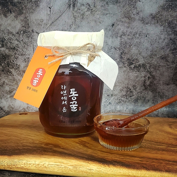 자연에서온 통꿀-감로꿀 벌꿀100프로 1.2kg