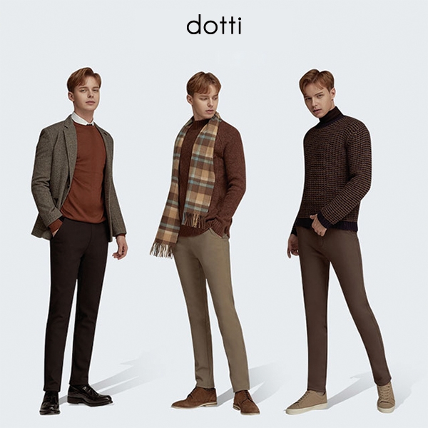 도티 남성 스트레치 본딩팬츠 3종