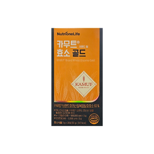 뉴트리원 카무트 효소 골드 3g x 30포 x 1박스