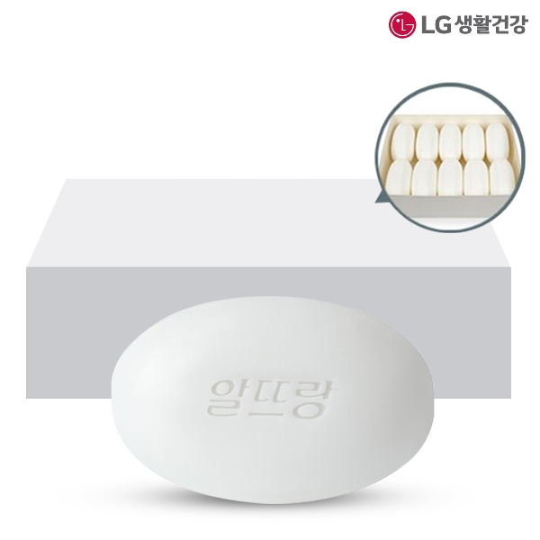 알뜨랑 화이트 비누 130g 10개
