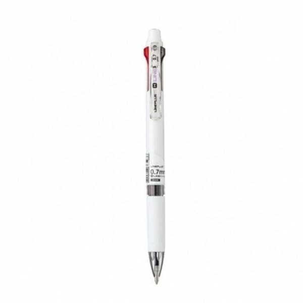 (포장단위 타 (12개입))라인플러스 M-라인 3색 볼펜 화이트 1.0mm 12개입