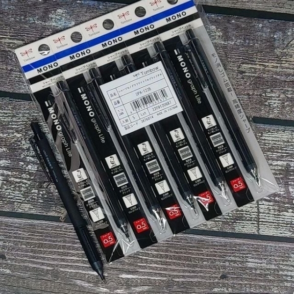 고급펜 일본샤프 샤프연필 수입펜슬 0.5mm 5개