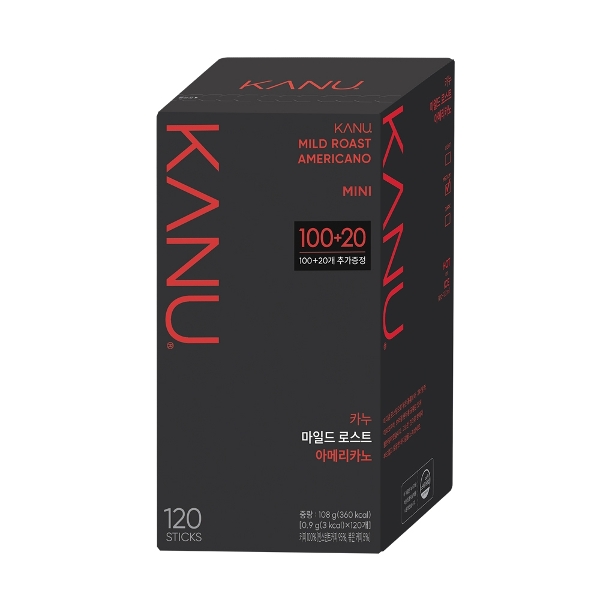 맥심 카누 미니 마일드 100T+20T