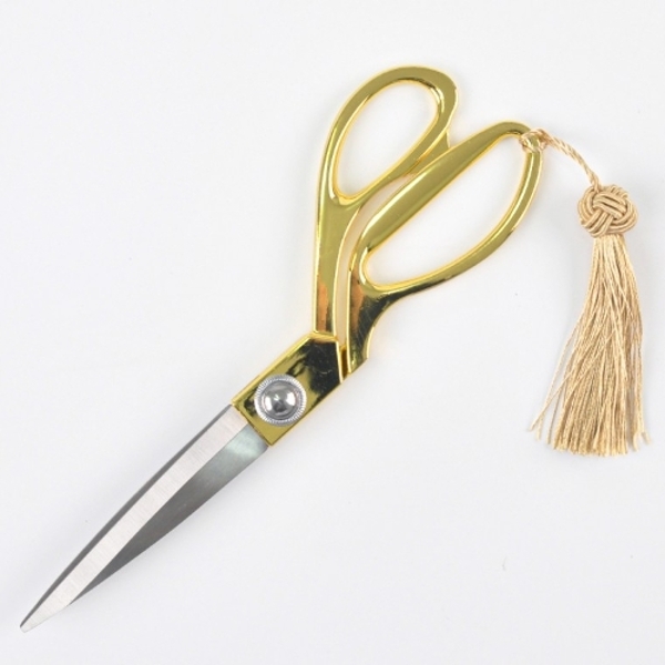고급금장컷팅가위(265mm) 파티 행사 개업 오픈