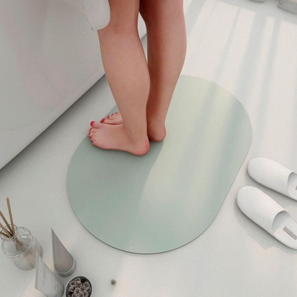무지 빨아쓰는 파스텔 흡수 발매트 물기 베란다매트 주방매트 화장실매트