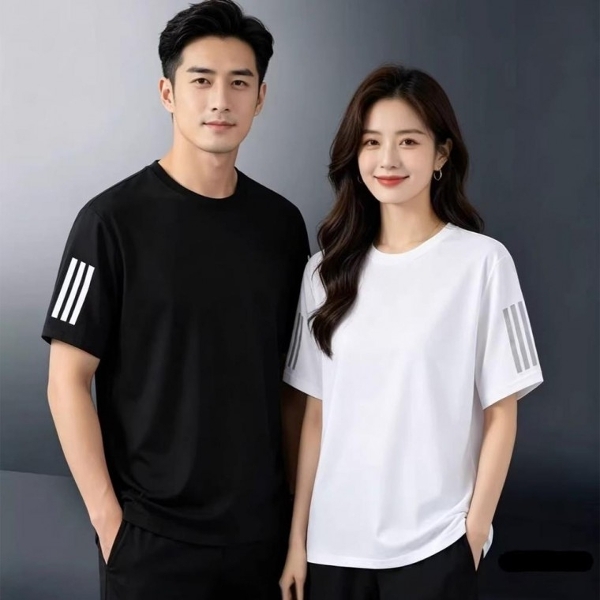 여름 시원한 쿨 트레이닝 반팔 메쉬 통풍 남성 티셔츠