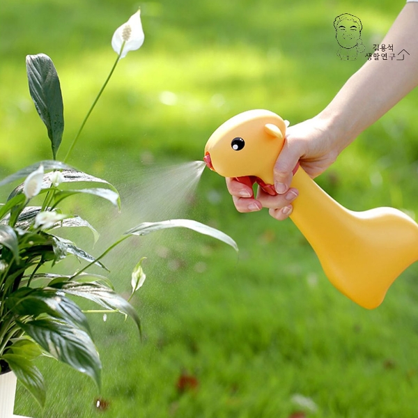 캐릭터 물 분무기 화분 원예 2가지 물분사 방식