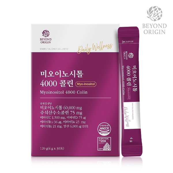 비욘드오리진 미오이노시톨4000콜린 4g x 30포