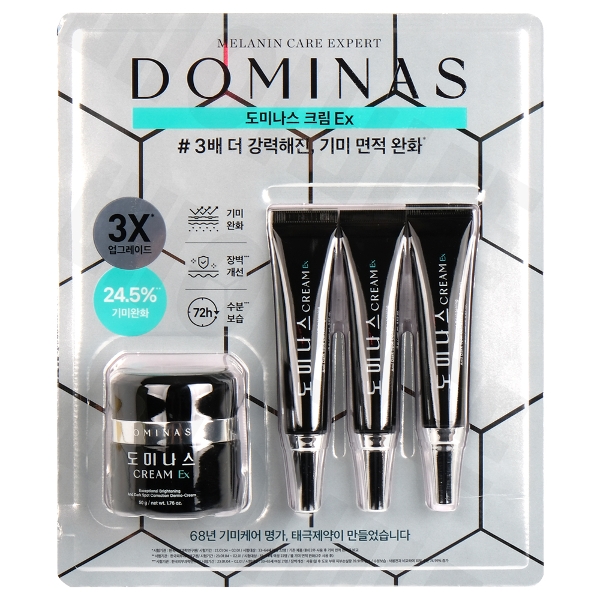 도미나스 크림 EX (50G + 15gx3) 태극제약 기미크림 기미 잡티