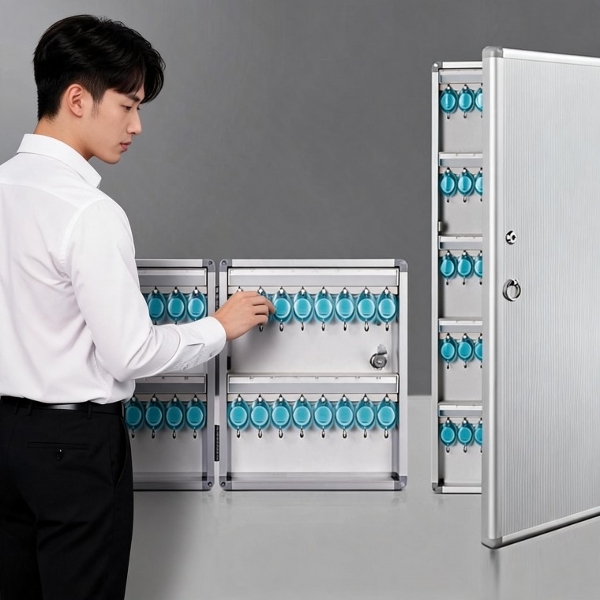 (타입 B1024-24P)열쇠 보관함 정리함 벽걸이 거치대 사무실 12P 32P