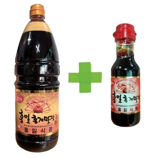 홍일식품 홍게 맛장 소스  골드 1.8L 1개 + 200ml 1개