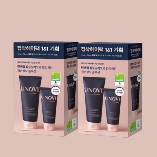 어노브 딥 데미지 트리트먼트 헤어팩 텐더블룸 207m+207ml+100ml+100ml