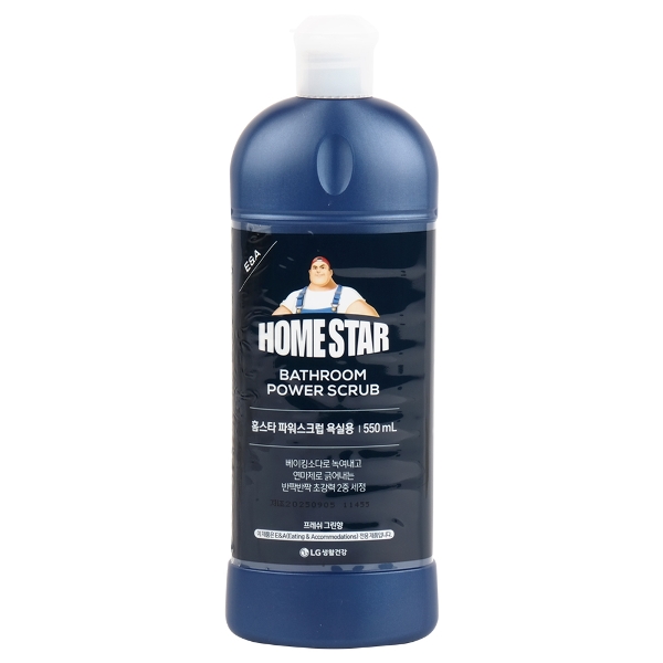 홈스타 파워스크럽 욕실용 550ml 1개