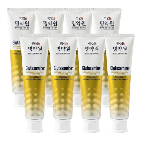 죽염 명약원 프리미엄 잇몸 시린이 케어 글루타사민 치약 120gX8개