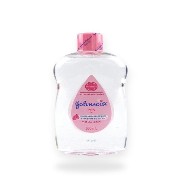 존슨즈 베이비 오일 500ml 베이비파우더향 신생아 바디오일