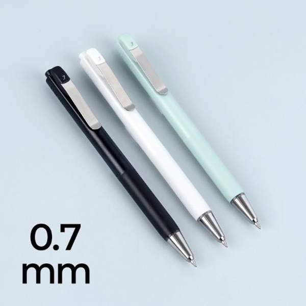 블렌 U 볼펜 심플 단색 0.7mm (10개 1타)
