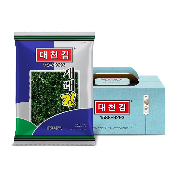 대천김 재래김 10봉