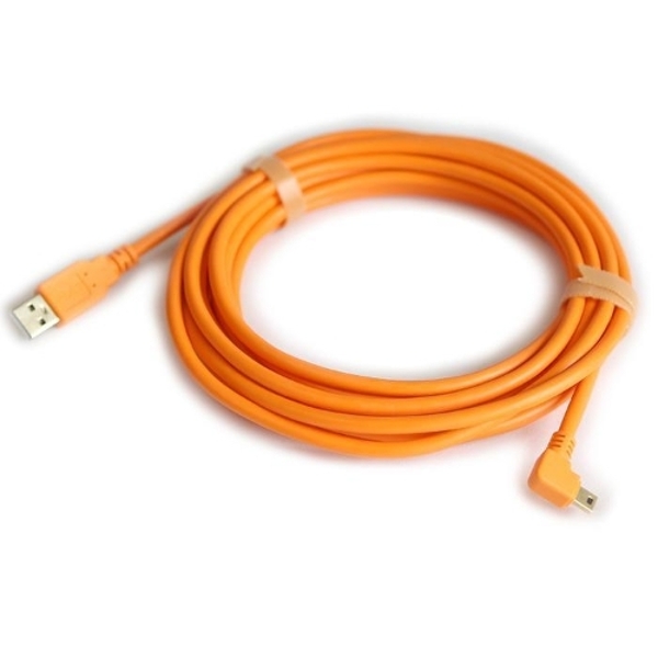 DSLR 카메라 테더링 USB A mini b 5핀 케이블 5m 미니b