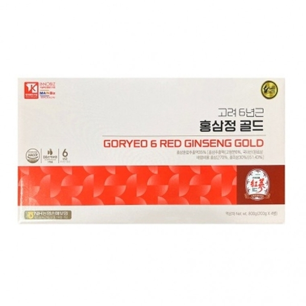 더존건강 6년근 홍삼정 골드 200g x 4병