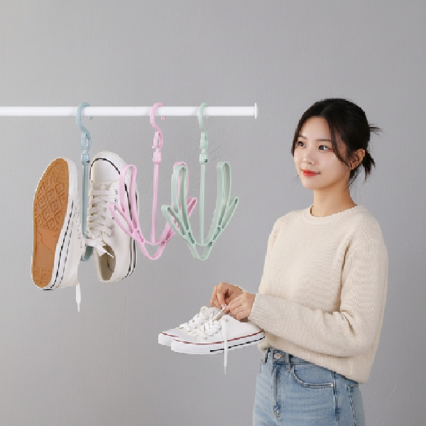 ( )운동화 건조대 신발 말리기 옷걸이 장마철 젖은 습기 제거 건조 거치대
