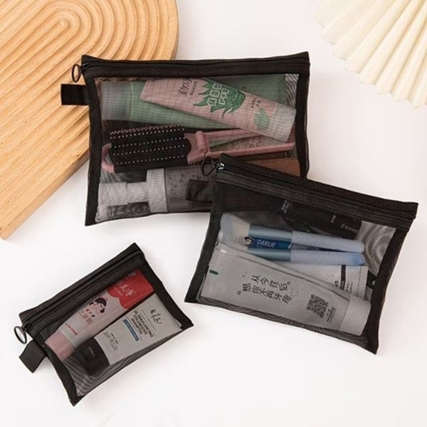 메쉬 수납 파우치 여행용 정리 가방 DS-1006932
