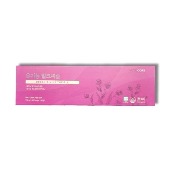 뉴트리코어 유기농 밀크씨슬 1000mg x 150정/SH