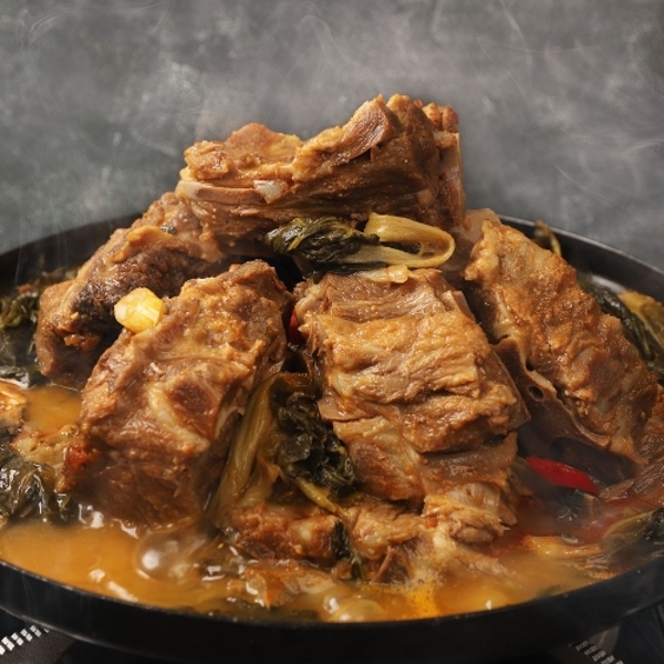대용량 고기듬뿍 우거지감자탕 3kg x 2팩