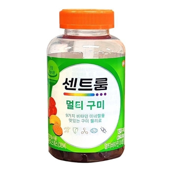 센트룸 멀티 구미 젤리 130정 청소년 어린이 츄어블 비타민