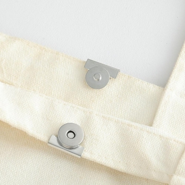 바느질없이 DIY 가방 여밈 똑딱이 자석 단추 간편한 에코백 부자재 가방단추