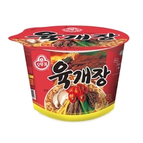 - 오뚜기 육개장 큰컵 110gX6컵(반박스)
